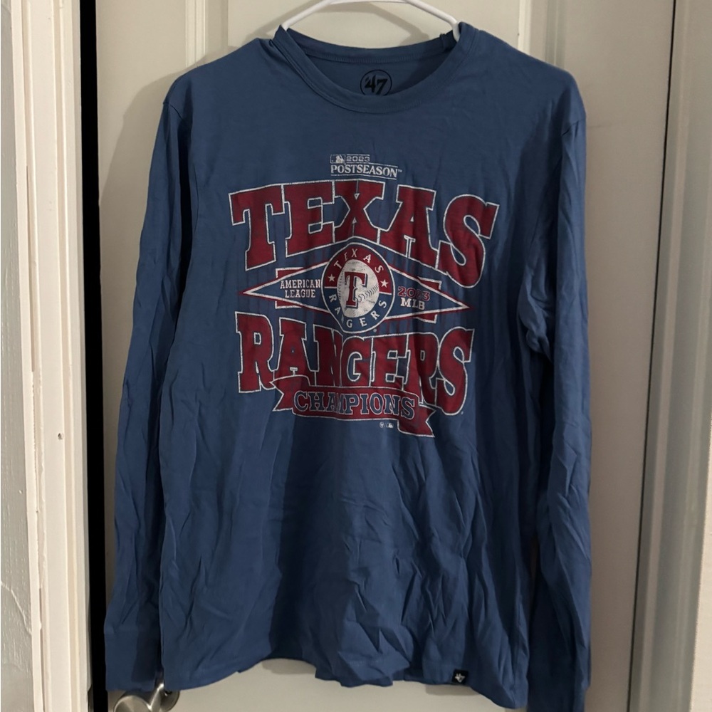 47 Brand Blue Crew Neck Shirt